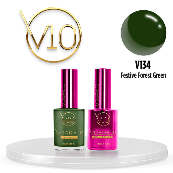 Vdara10 - Duo - Festive Forest Green .5oz