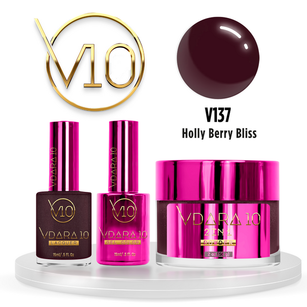 Vdara10 - Duo & Dip Combo - Holly Berry Bliss