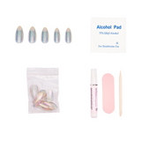 Glamnetic - Press On - Stardust - Medium Pointed Almond