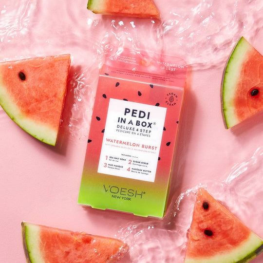 Voesh - Pedi in a Box Deluxe 4 Step - Watermelon Burst