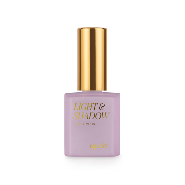 Apres - light & shadow gel polish - purple moon