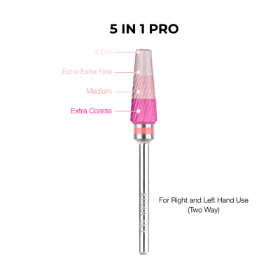 Kiara Sky Tools - 5-in-1 Pro Drill Bit - Rose