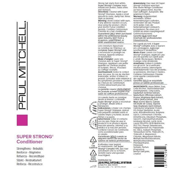 Paul Mitchell - Super Strong Conditioner 10.14 oz