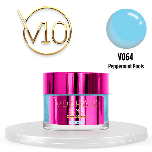 Vdara10 - Dip Powder - Peppermint Pools 2oz 