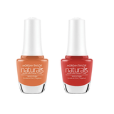 Morgan Taylor - Naturals Combo - Radiant In Red & Relax & Reset