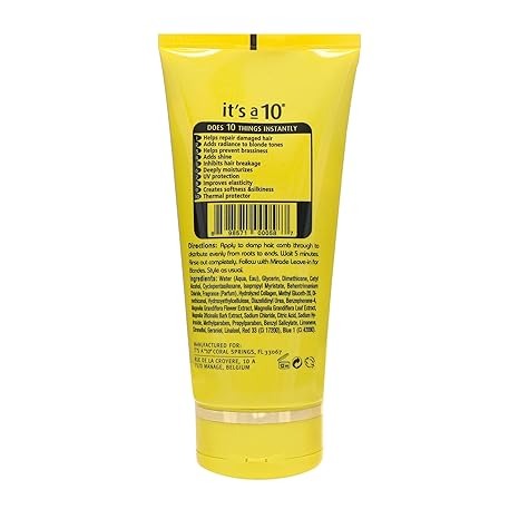 It's a 10 - Five Minute Hair Repair For Blondes 5.0 oz