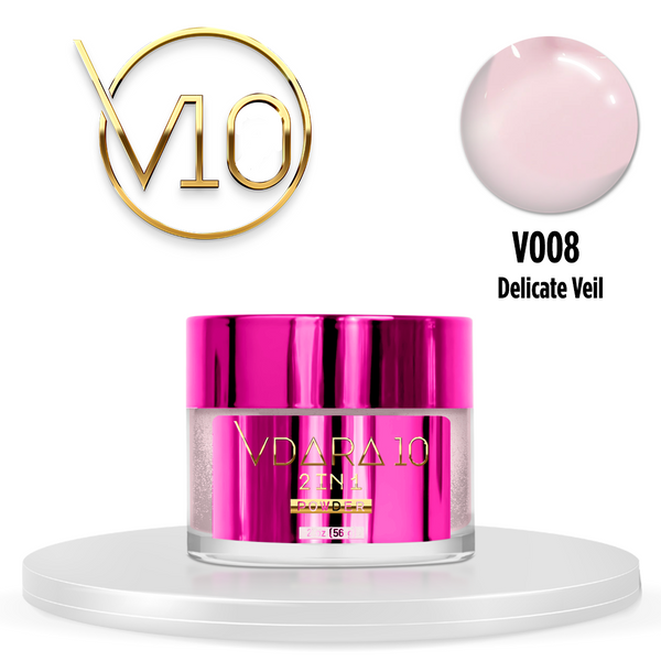 Vdara10 - Dip Powder - Delicate Veil 2oz 