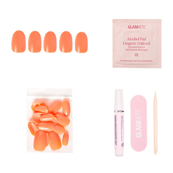 Glamnetic - Press On - Apricot