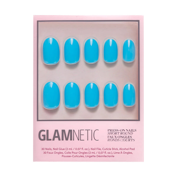 Glamnetic - Press On - Azure Blue