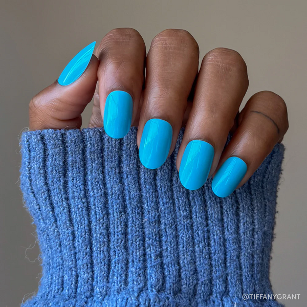 Glamnetic - Press On - Azure Blue