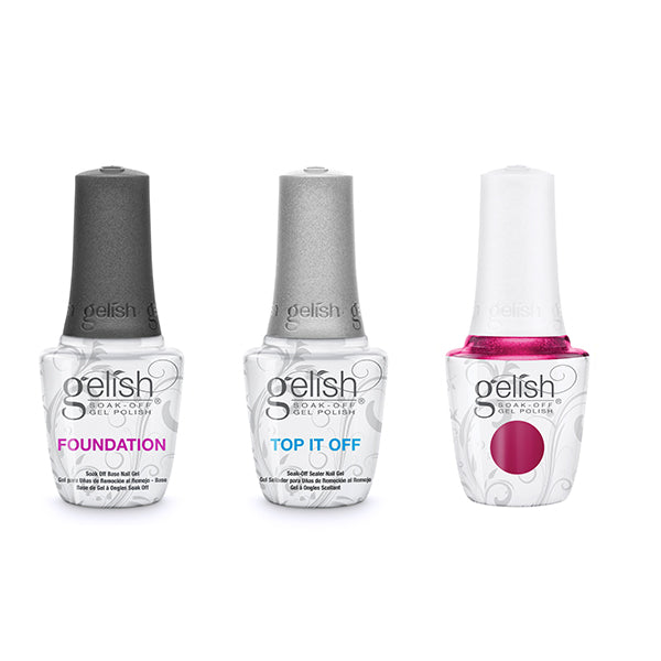 Harmony Gelish Combo - Base, Top & Sleighing In Style