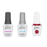 Harmony Gelish Combo - Base, Top & Sugar Coated Dreams