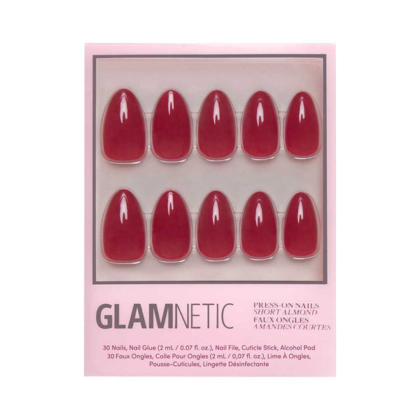 Glamnetic - Press On - Classic Red