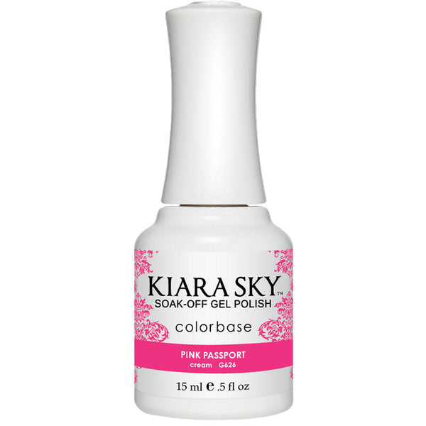 Kiara Sky - Gel Polish - Pink Passport 0.5 oz - #G626