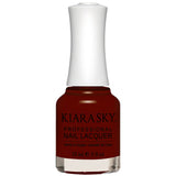 Kiara Sky - Nail Lacquer - Riyalistic Maroon 0.5 oz - #N545