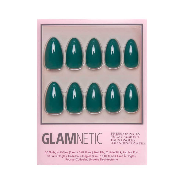 Glamnetic - Press On - Emerald Green