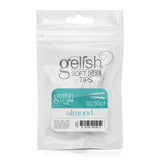 Harmony Gelish - Soft Gel Tips - Natural Short Almond size 3 50CT Refill