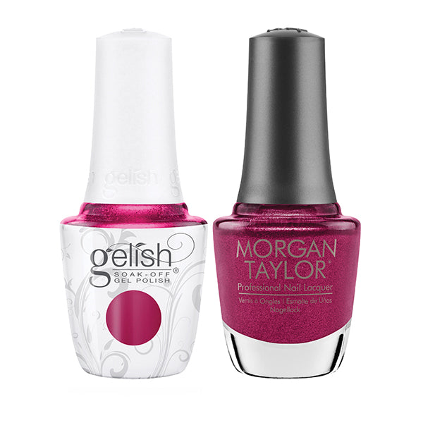 Gelish & Morgan Taylor Combo - Sleighing In Style