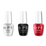 OPI - Intelli-Gel Combo - Super Base Coat, Super Gloss Top Coat & Amore at the Grand Canal