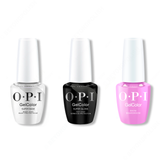 OPI - Intelli-Gel Combo - Super Base Coat, Super Gloss Top Coat & Bikini Boardroom