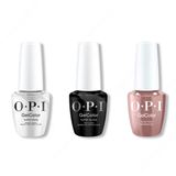 OPI - Intelli-Gel Combo - Super Base Coat, Super Gloss Top Coat & Bonfire Serenade