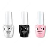 OPI - Intelli-Gel Combo - Super Base Coat, Super Gloss Top Coat & Love Is In The Bare