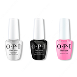 OPI - Intelli-Gel Combo - Super Base Coat, Super Gloss Top Coat & Makeout-Side