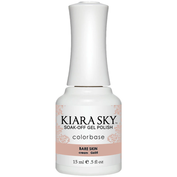 Kiara Sky - Gel Polish - Bare Skin 0.5 oz - #G605