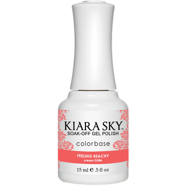 Kiara Sky - Gel Polish - Feeling Beachy! 0.5 oz - #G586