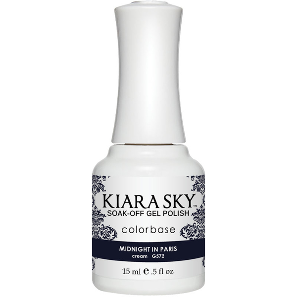 Kiara Sky - Gel Polish - Midnight In Paris 0.5 oz - #G572