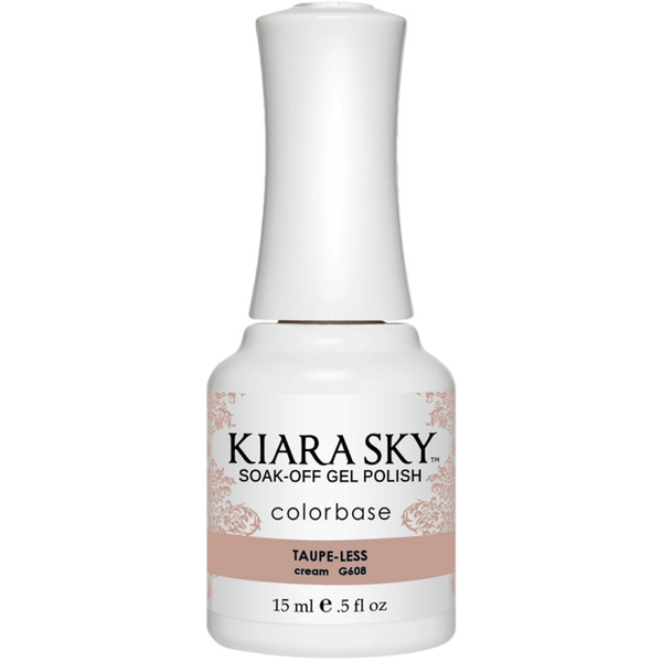 Kiara Sky - Gel Polish - Taup-Less 0.5 oz - #G608
