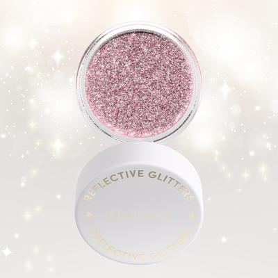 Kiara Sky Nail Art - Reflective Loose Glitter - Rosé Fizz