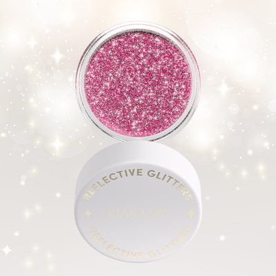Kiara Sky Nail Art - Reflective Loose Glitter - Flirty Flamingo