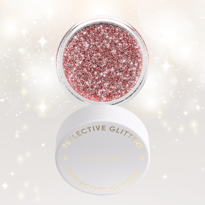 Kiara Sky Nail Art - Reflective Loose Glitter - Ruby Stardust