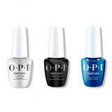 OPI - Intelli-Gel Combo - Super Base Coat, Super Gloss Top Coat & Aphrodite's Pink Nightie