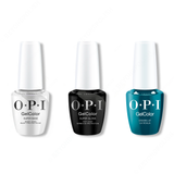 OPI - Intelli-Gel Combo - Super Base Coat, Super Gloss Top Coat & Drama at La Scala