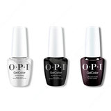 OPI - Intelli-Gel Combo - Super Base Coat, Super Gloss Top Coat & Lincoln Park After Dark