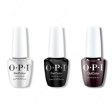 OPI - Intelli-Gel Combo - Super Base Coat, Super Gloss Top Coat & My Private Jet