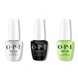 OPI - Intelli-Gel Combo - Super Base Coat, Super Gloss Top Coat & Kyoto Pearl