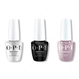 OPI - Intelli-Gel Combo - Super Base Coat, Super Gloss Top Coat & Taupe-less Beach