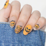 Maniology - Stamping Plate - Pumpkin Patch (M520) - Nail Stamping Plate