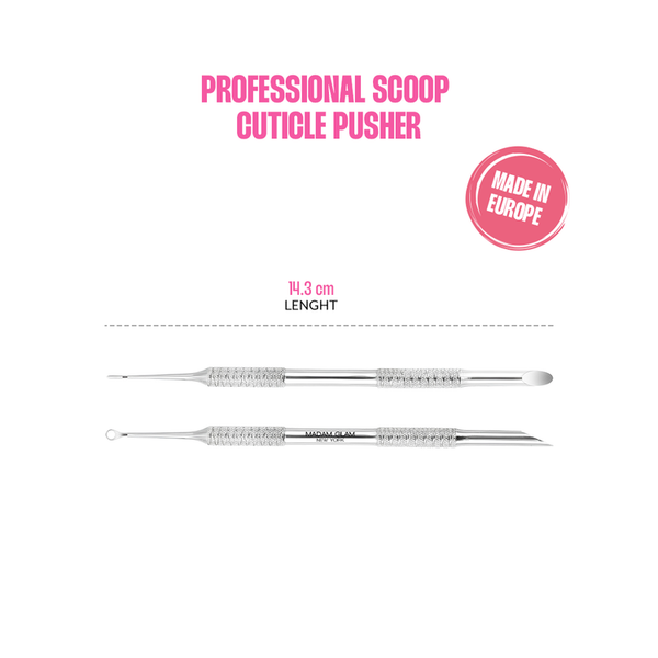 Madam Glam - Tools - Professional Scoop Cuticle Pusher