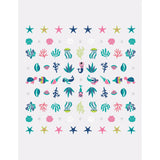 Le Mini Macaron Mini Nail Stickers - Under The Sea