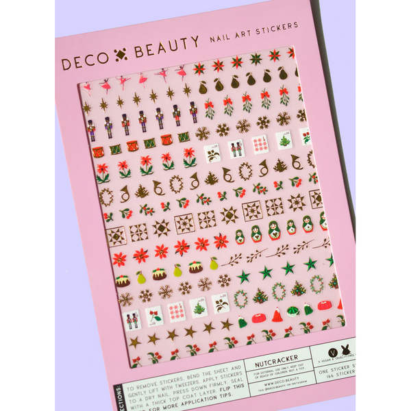 Deco Beauty - Nail Art Stickers - Nutcracker