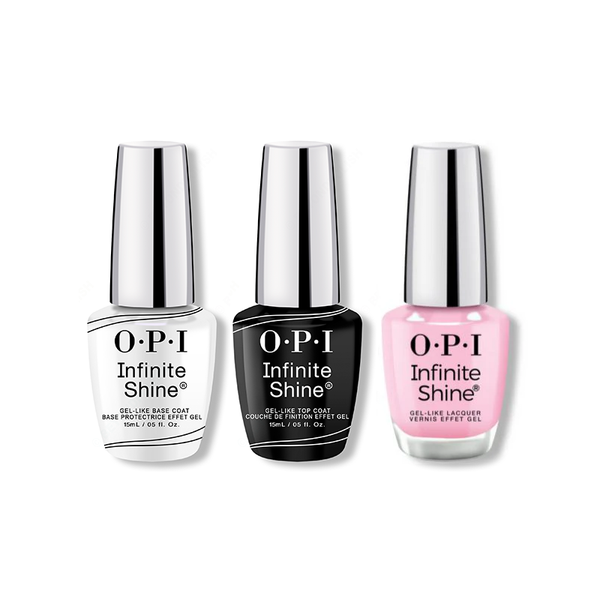 OPI - Infinite Shine Combo - Base, Top & Faux-Ever Yours