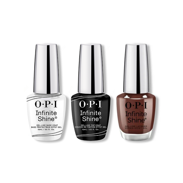 OPI - Infinite Shine Combo - Base, Top & Not Afraid Of The Dark