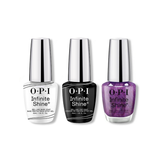 OPI - Infinite Shine Combo - Base, Top & Purple Reign