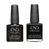 CND - Shellac Xpress5 Combo - Base, Top & Opulent Onyx (0.25 oz)