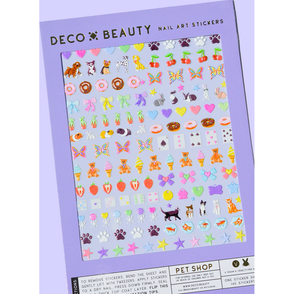 Deco Beauty - Nail Art Stickers - Pet Shop