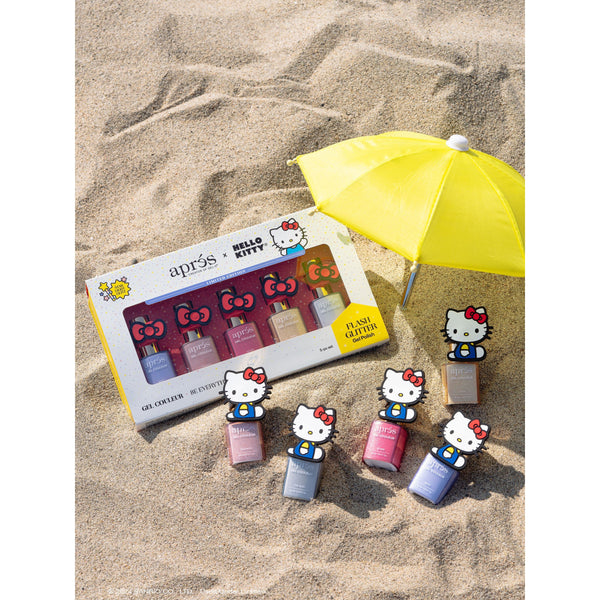 Apres - Hello Kitty Best Friends Flash Glitter Gel Couleur Set